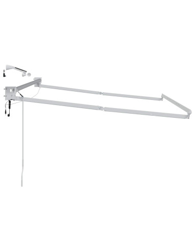 Struttura della tenda elettrica retrattile Bianco 3,5 x 2 m