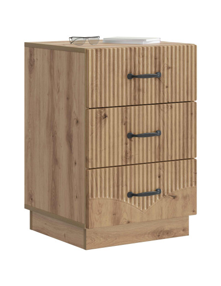 Armadio da Notte Rovere Artigianale 43 x 41 x 63,5 cm
