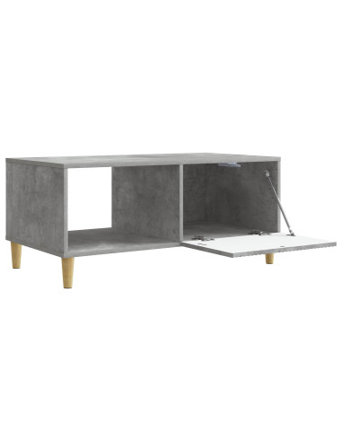 Tavolino da salotto Grigio Cemento 90 x 50 x 40 cm