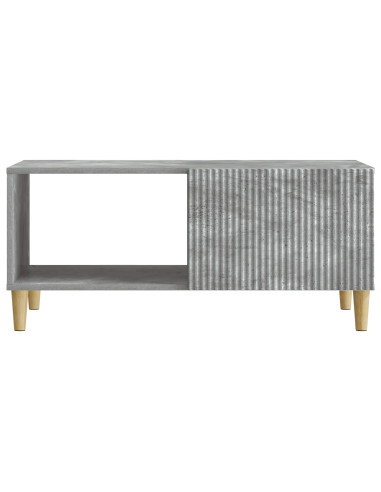 Tavolino da salotto Grigio Cemento 90 x 50 x 40 cm