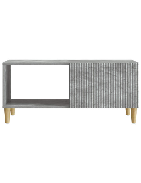 Tavolino da salotto Grigio Cemento 90 x 50 x 40 cm