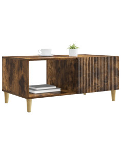 Tavolino da salotto Rovere Fumo 90 x 50 x 40 cm 2