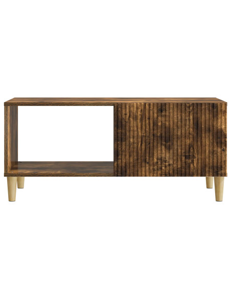 Tavolino da salotto Rovere Fumo 90 x 50 x 40 cm