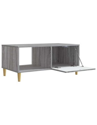Tavolino da salotto Grigio Sonoma 90 x 50 x 40 cm