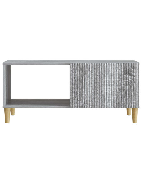 Tavolino da salotto Grigio Sonoma 90 x 50 x 40 cm