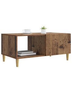 Tavolino da salotto Legno antico 90 x 50 x 40 cm 2