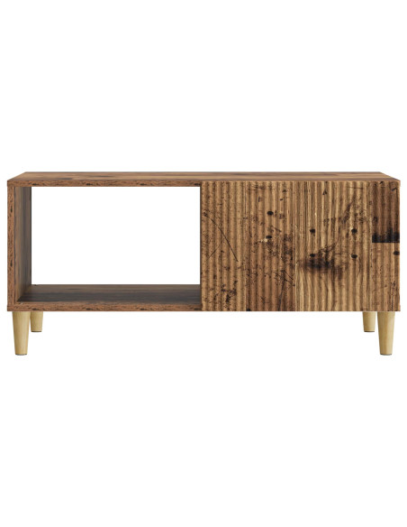 Tavolino da salotto Legno antico 90 x 50 x 40 cm