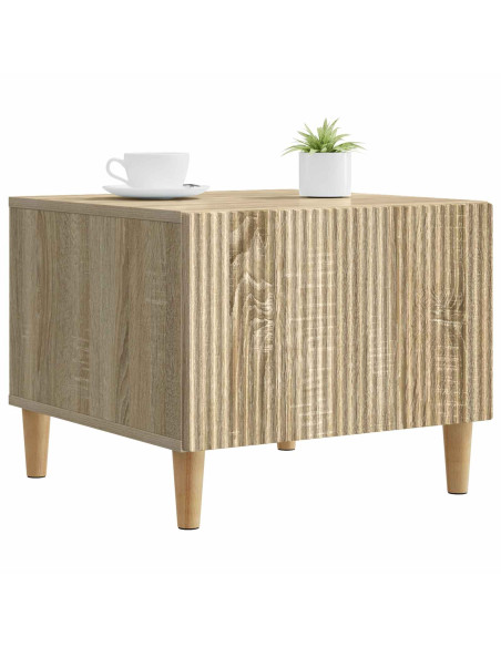 Tavolino da salotto con cassetto Rovere Sonoma 49 x 50 x 40 cm