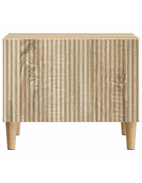 Tavolino da salotto con cassetto Rovere Sonoma 49 x 50 x 40 cm