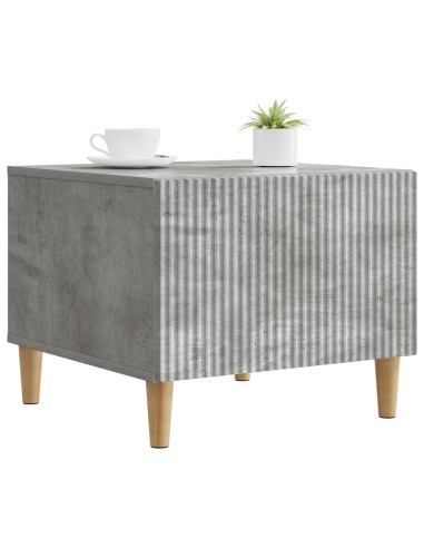 Tavolino da salotto con cassetto Grigio Cemento 49 x 50 x 40 cm