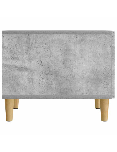 Tavolino da salotto con cassetto Grigio Cemento 49 x 50 x 40 cm