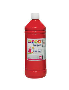 TEMPERA FLACONE 500ML ROSSO 2
