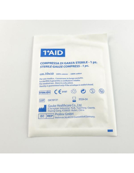 COMPRESSA GARZA 10X10 STERILE