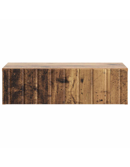 Tavolino da Parete Laterale Legno antico 59 x 34,5 x 17 cm