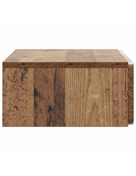 Tavolino da Parete Laterale Legno antico 59 x 34,5 x 17 cm