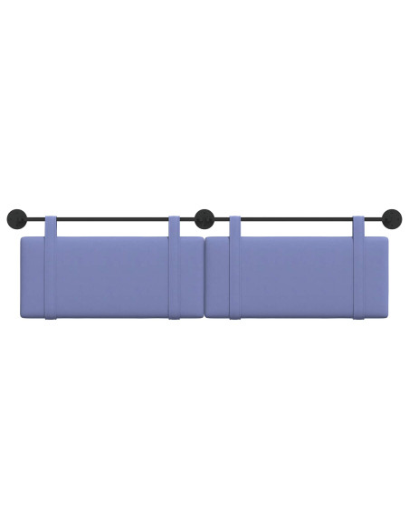 Testata appesa Tinta unita Blu jeans 170 x 55 x 5 cm Tessuto
