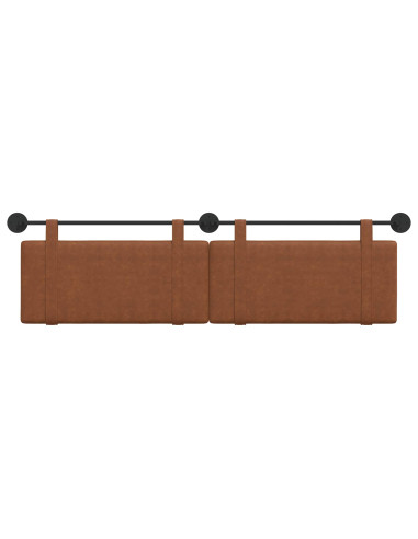 Testata appesa Tinta unita Marrone 170 x 55 x 5 cm PU Antico