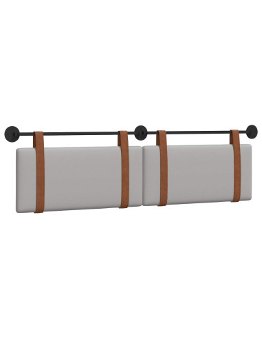 Testata appesa Grigio Nuvola 170 x 55 x 5 cm PU Antico
