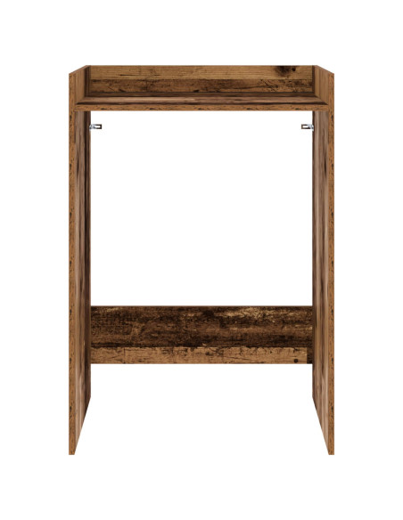 Mobiletto per lavatrice Legno vecchio 67,5 x 62 x 97 cm