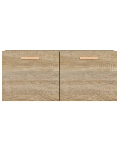 Mobile Parete Rovere Sonoma 80x35x36,5cm Legno Multistrato