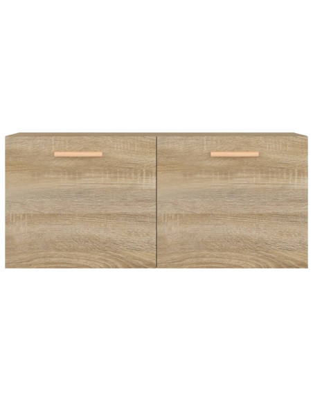 Mobile Parete Rovere Sonoma 80x35x36,5cm Legno Multistrato