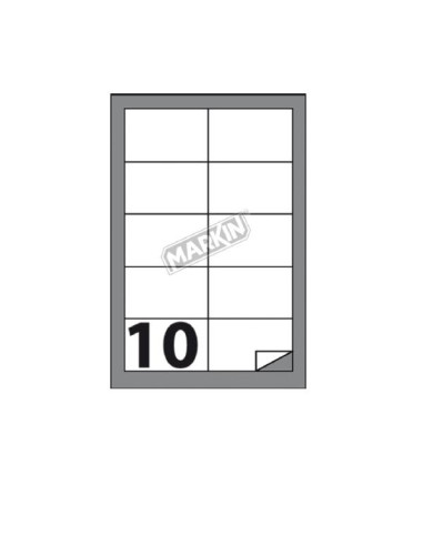CF1000 ETICHETTE 10F X 10  87 53