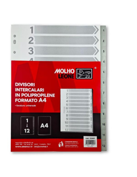 CF24 INTERCAL.POLIP.12 TASTI GRIGIO