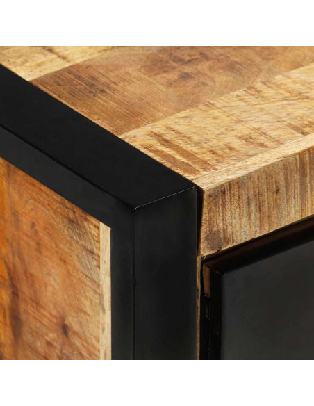 Mobile Porta TV 120x30x40 cm in Legno Massello di Mango