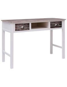 Scrivania Marrone 110x45x76 cm in Legno 2