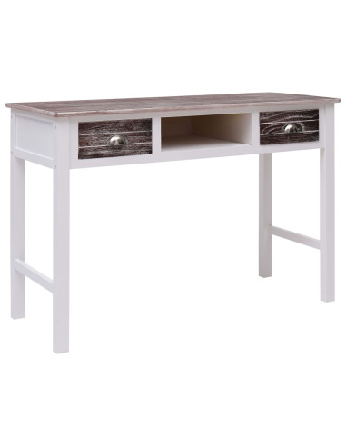 Scrivania Marrone 110x45x76 cm in Legno
