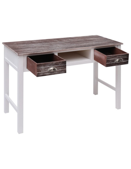 Scrivania Marrone 110x45x76 cm in Legno