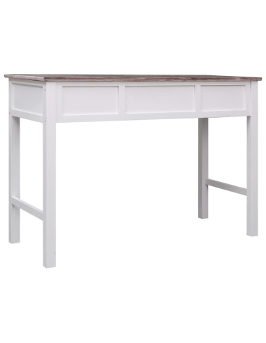 Scrivania Marrone 110x45x76 cm in Legno