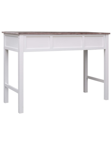 Scrivania Marrone 110x45x76 cm in Legno