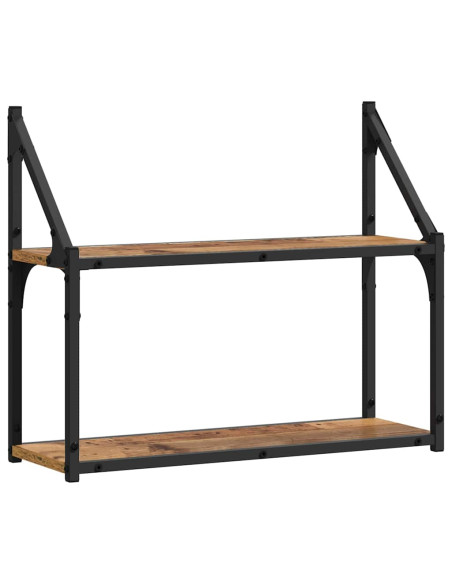 Scaffale da parete Legno vecchio 60 x 21 x 51 cm