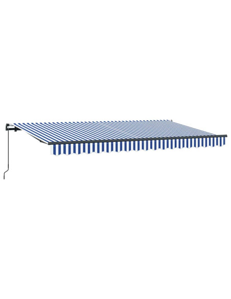 Tenda Retrattile Blu 350 x 200 cm Tessuto