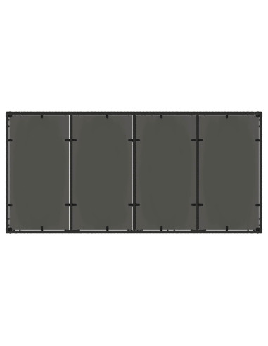 Set da pranzo per esterni con cuscino 9 pcs