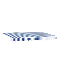 Tenda Retrattile Blu 350 x 200 cm Tessuto 2