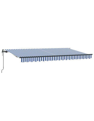 Tenda Retrattile Blu 350 x 200 cm Tessuto