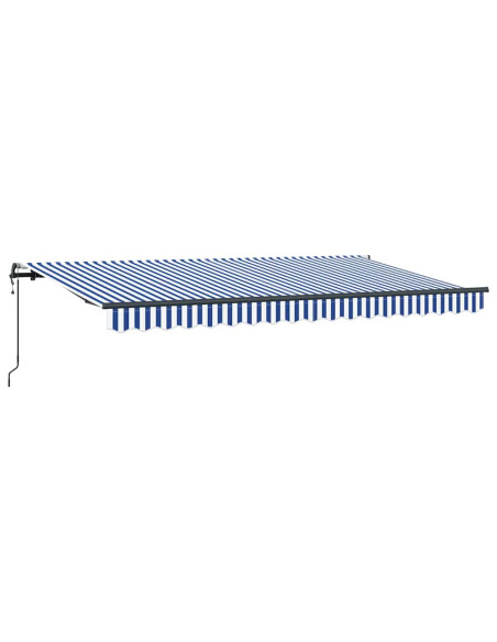 Tenda Retrattile Blu 350 x 200 cm Tessuto