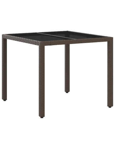 Set da pranzo per esterni con cuscino 5 pcs