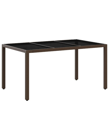 Set da pranzo per esterni con cuscino 5 pcs