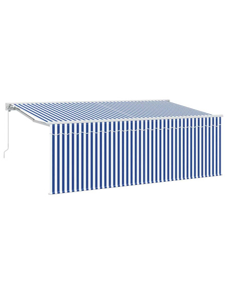 Tenda Retrattile Blu 350 x 200 cm Tessuto