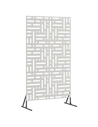 Schermo per Privacy Grigio 100 x 50 x 180 cm Acciaio