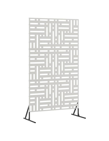 Schermo per Privacy Grigio 100 x 50 x 180 cm Acciaio