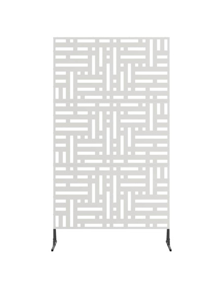 Schermo per Privacy Grigio 100 x 50 x 180 cm Acciaio