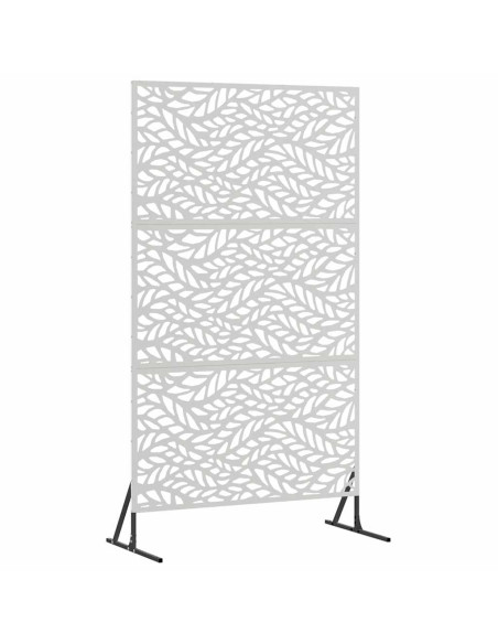 Schermo per Privacy Grigio 100 x 50 x 180 cm Acciaio
