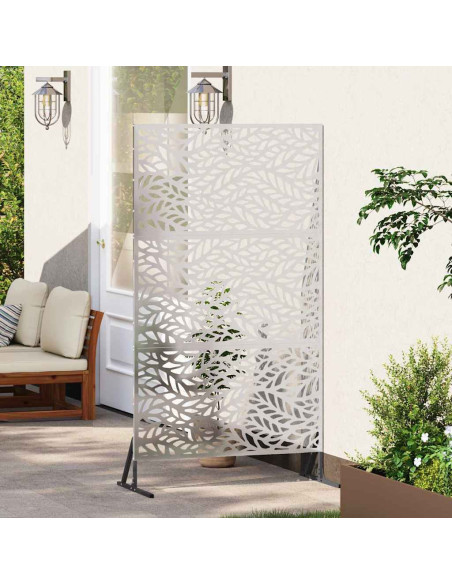 Schermo per Privacy Grigio 100 x 50 x 180 cm Acciaio