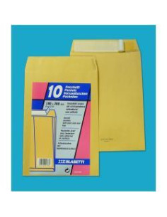 CF10 BUSTE SACCO C/SOFFIETTO 25X35 2