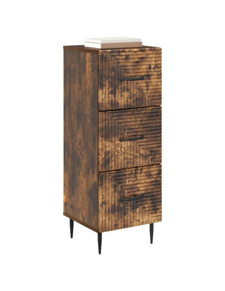 Mobile con Cassetti Rovere Fumo 33 x 34,5 x 89,5 cm