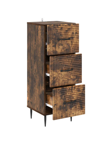 Mobile con Cassetti Rovere Fumo 33 x 34,5 x 89,5 cm